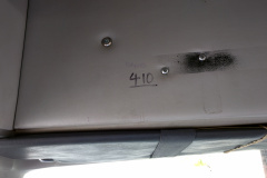 S410. TL never put fleet decal within view of operator, leading to these markings