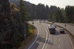 DE60LFR Making its way on highway 99